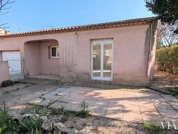 Béziers - Villa T4 de plain-pied en 3 faces avec garage