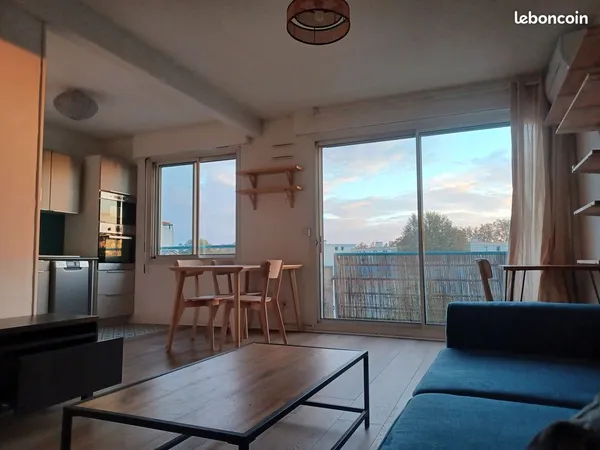 Appartement T2 - 46m² meublé - Pont des demoiselles