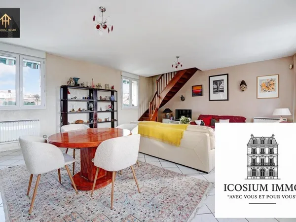 Vends duplex/triplex - 96 m² - 5 pièces, 3 chambres - Maisons-Alfort 94700