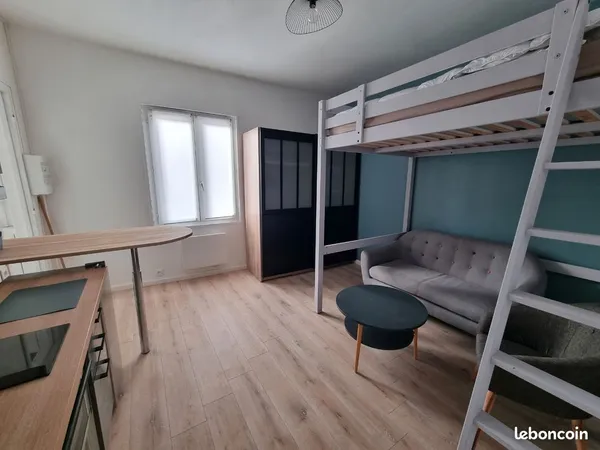 Location studio meublé