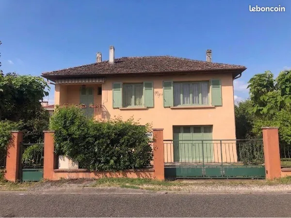 MAISON INDIVIDUELLE BIEN PLACÉE AU VIEUX PASSAGE tout à côté d'AGEN