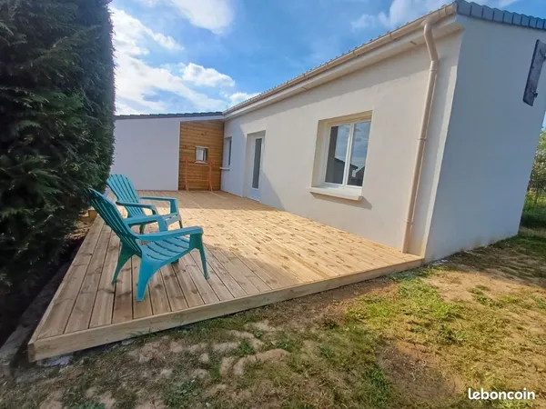 Maison entièrement rénovée - DPE C - Terrain de 350 m² - 175 000