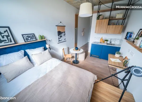 Studio 1 pièce 19 m²