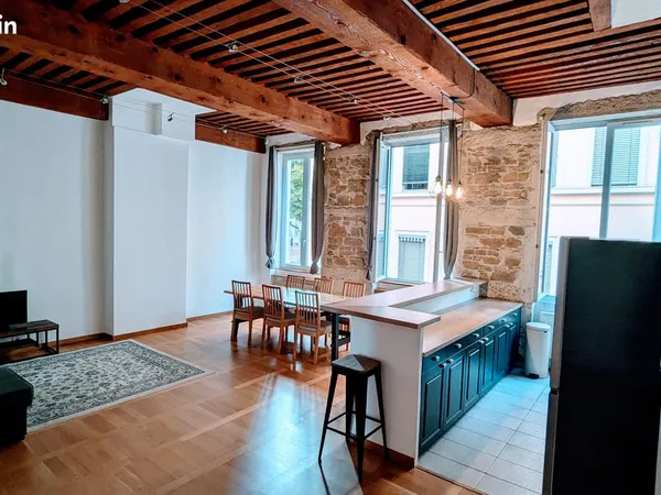 [Bail 3 mois] Appartement meublé Lyon 1 - Croix Paquet