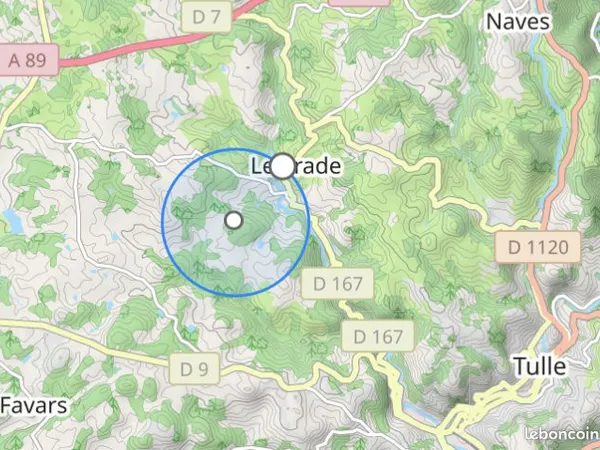 Terrain agricole boisé