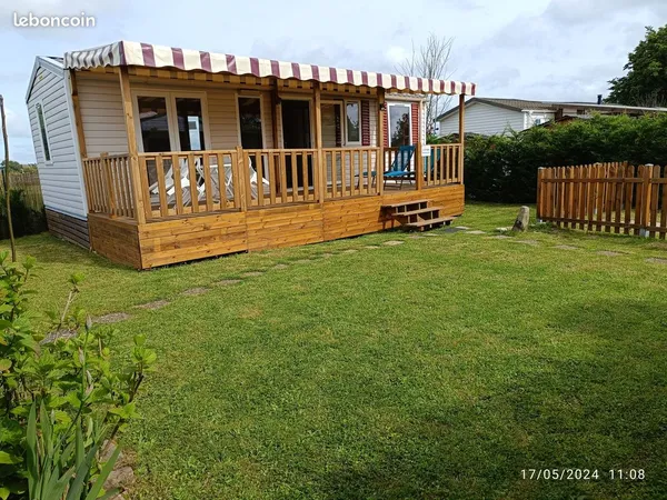 Mobil Home sur Parcelle Privative 250 M2