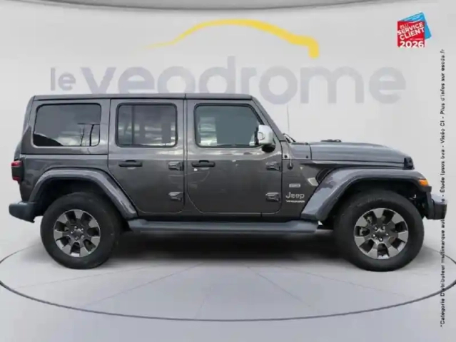 Jeep Wrangler unlimited 2.2 multijet 200ch overland command-trac bva8 188g — photo 4