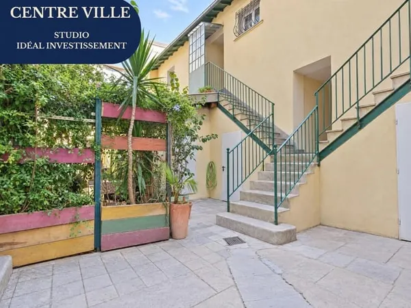 Studio 28,92 m² - Centre-ville Nice - Idéal investissement