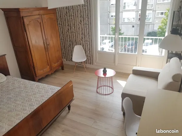 Chambre meublée 16m² dans appart. 57m² avec SdB double