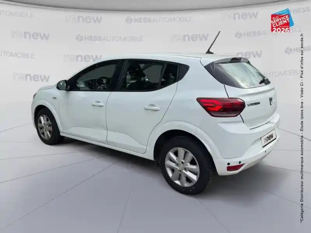 Dacia Sandero 1.0 eco-g 100ch confort -22 — photo 8