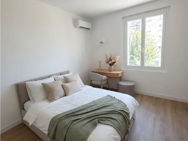 Chambre Coliving Climatisée Avignon / SDB Privée possible