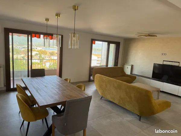 Appartement F4 vue mer meublé