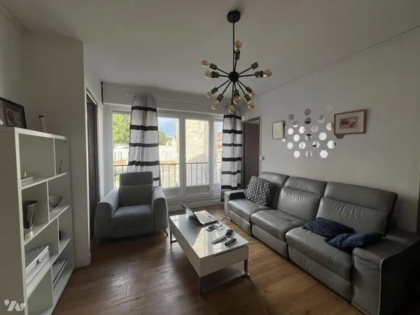 VENTE NOTARIALE INTERACTIVE - BEAUVAIS centre ville - appartement F2 loué