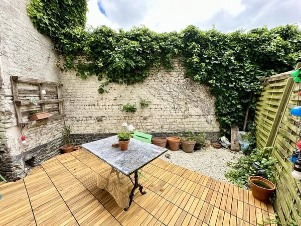 LILLE JB Lebas : Maison avec terrasse