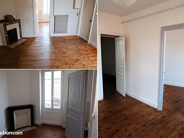 Loue appartement non-meublé 43,5 m2 - Rue d'Ambert