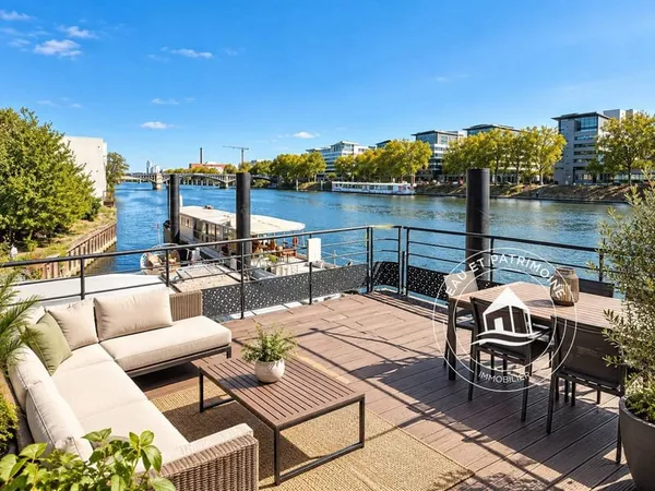 Maison flottante à vendre Asnières-sur-Seine 100 m2 3 chambres