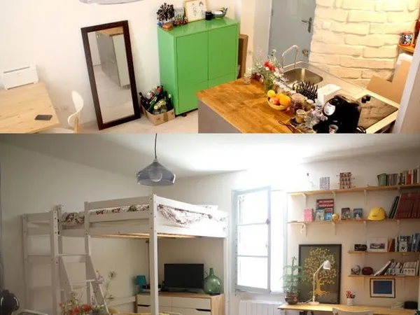 Agréable studio meublé quartier Gambetta
