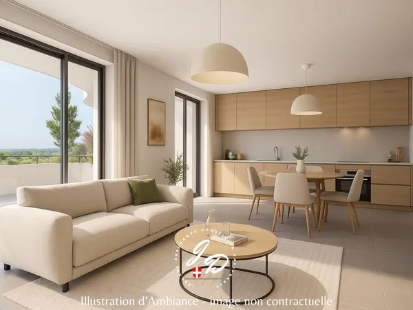 Appartement 2 pièces 63 m²