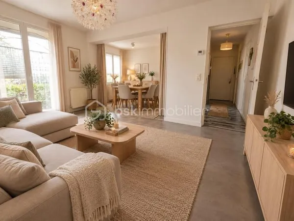 Appartement 3 pièces entièrement rénové à Sens