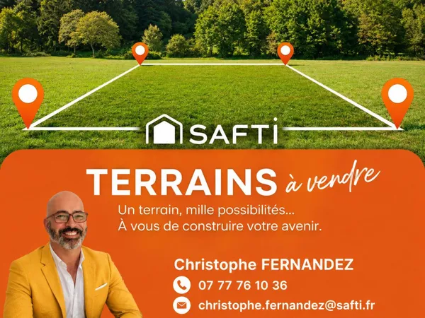 Beau terrain constructible pour votre nid douillet