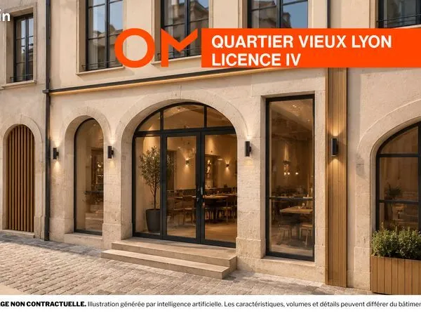 Fonds de commerce restaurant 170 m²