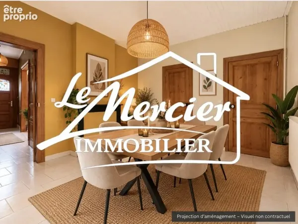 Maison 4 chambres avec garage, atelier et grand jardin