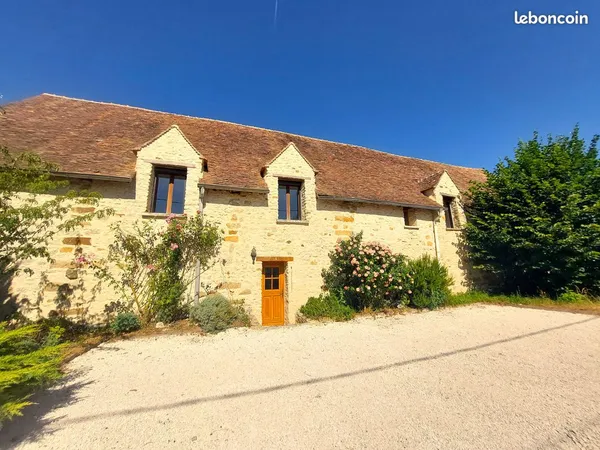 Longère de charme XVIe siècle entièrement rénovée — 200 m² habitables — 5 chambres - Potentiel d'agr