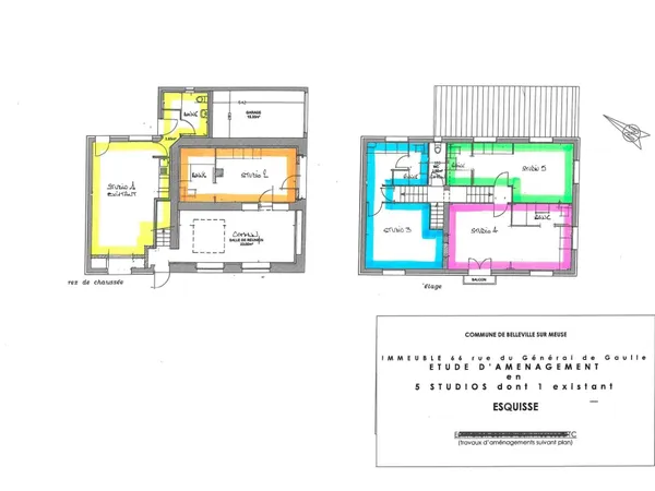 IMMEUBLE CINQ STUDIOS / COLOCATION