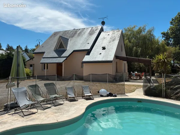 Coup de coeur - Vente Maison familiale 165 m² avec piscine, studio indépendant et 2 085 m² de terrai