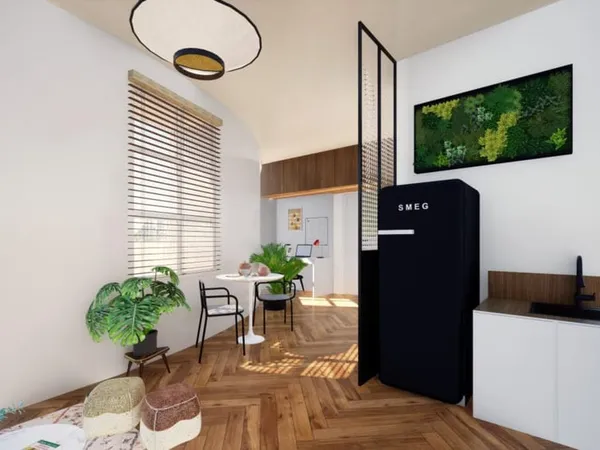 Appartement 2 pièces 36 m²
