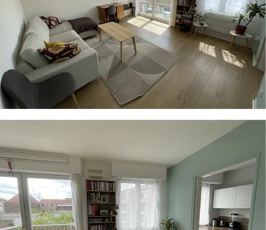 Apparemment T2 meublé 49m2