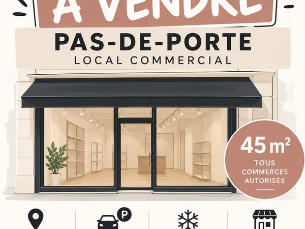 Local commercial 45 m² - Très bon emplacement - Châteauneuf-les-Martigues