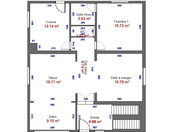 Charmante maison des années 1930 modifiée en 1985 quartier LE COTTAGE à BIEVRES