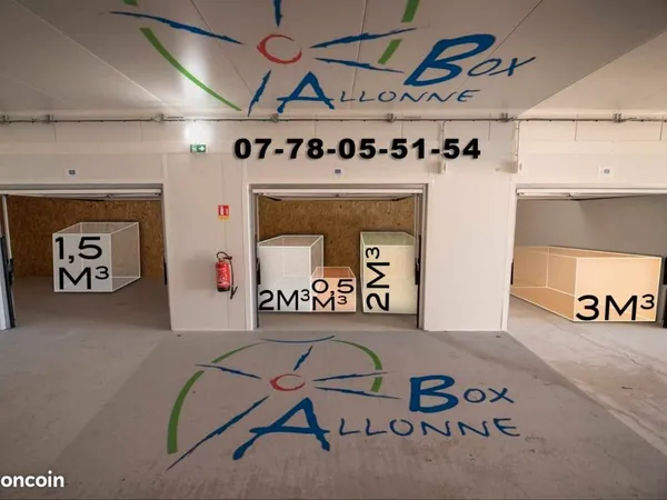 Box de stockage en location