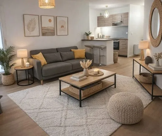 Appartement 2 pièces 59 m²