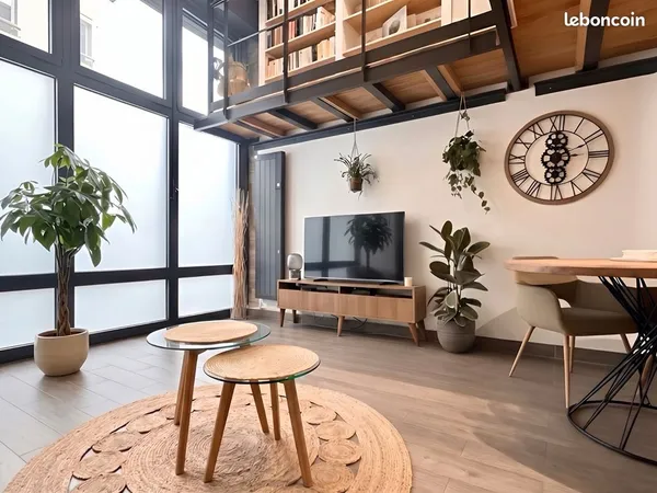 Loft/atelier/surface 2 pièces 60 m²