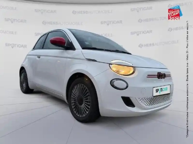 Fiat 500 e 95ch (red) — photo 3
