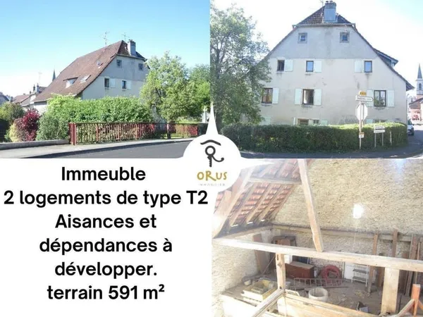 Ensemble immobilier 105 m²