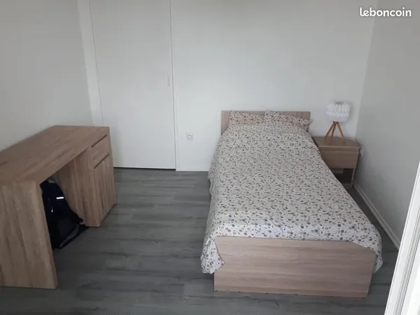 Chambre 1 pièce 22 m²