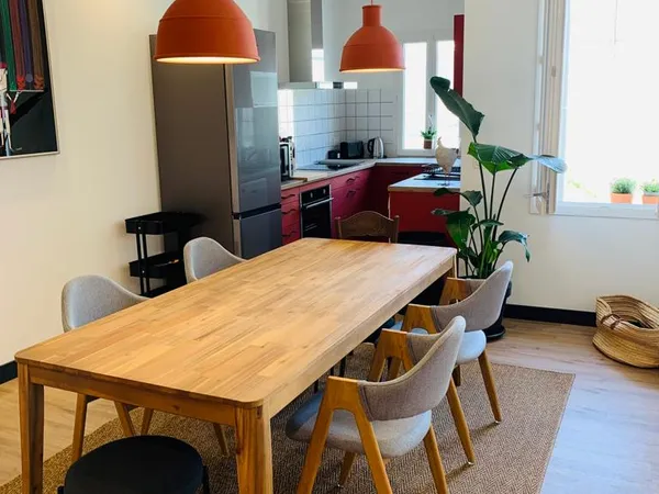 Co-living dans maison de ville avec jardin - 150m²