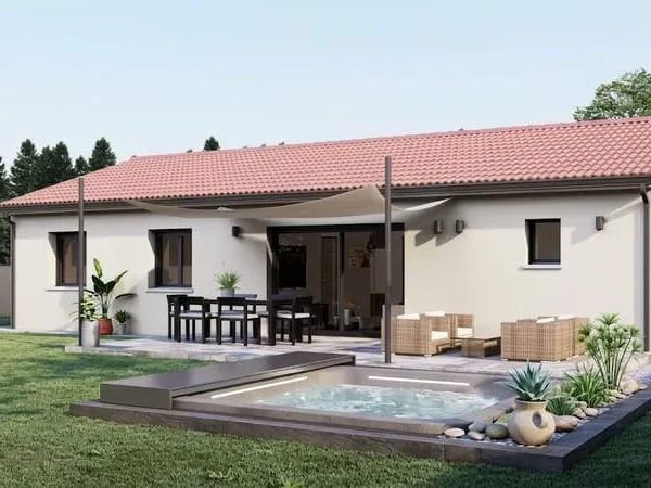 Maison neuve RE 2020 avec jardin Saint-Germain-Lembron P