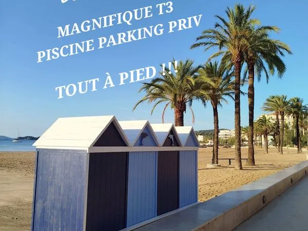 Rentrée scol. T3 familial tout à pied pisc