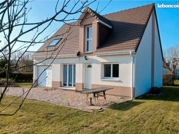 Maison individuelle 105 mètres carrés à Berville sur Mer