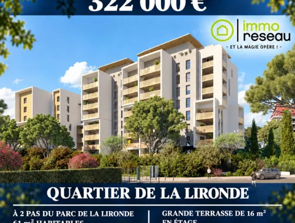 Appartement 3 pièces 60 m²