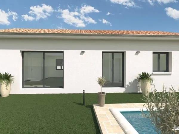 Bretx terrain de 500 m2 + villa 90 m2 T4
