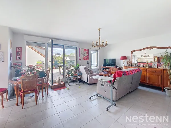 Appartement 2 chambres de 68.39 m2 à louer à Carquefou + grande terrasse