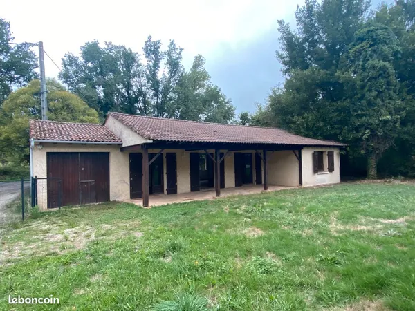 POMPIGNAN Maison 90m2 Jardin - Cheminée