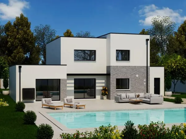Maison neuve 8 pièces 192 m²