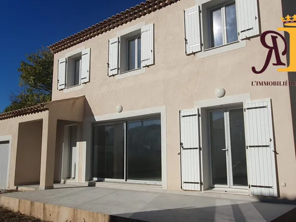 Bastide neuve prête à vivre, avec garage sur 500 m² de terrai