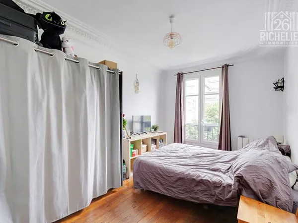Appartement - 2 pièces - 38 m2 - Paris 20ème